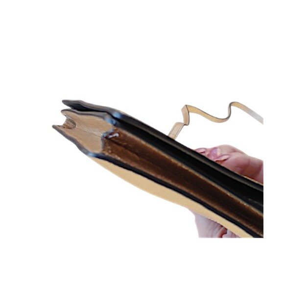 Coach Gold Glitter Crossbody or Clutch bag EUC $395 - Picture 5 of 10